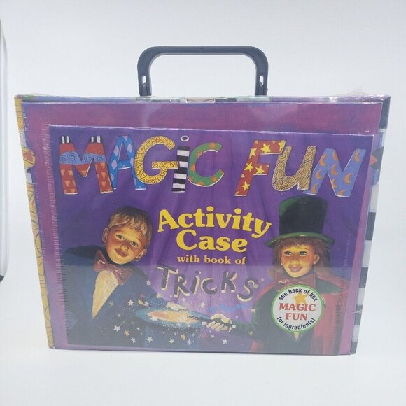 Magic Fun Activity Case w/ Book of Tricks Imagine Learn Play Dice Wand Magician - Picture 11 of 11